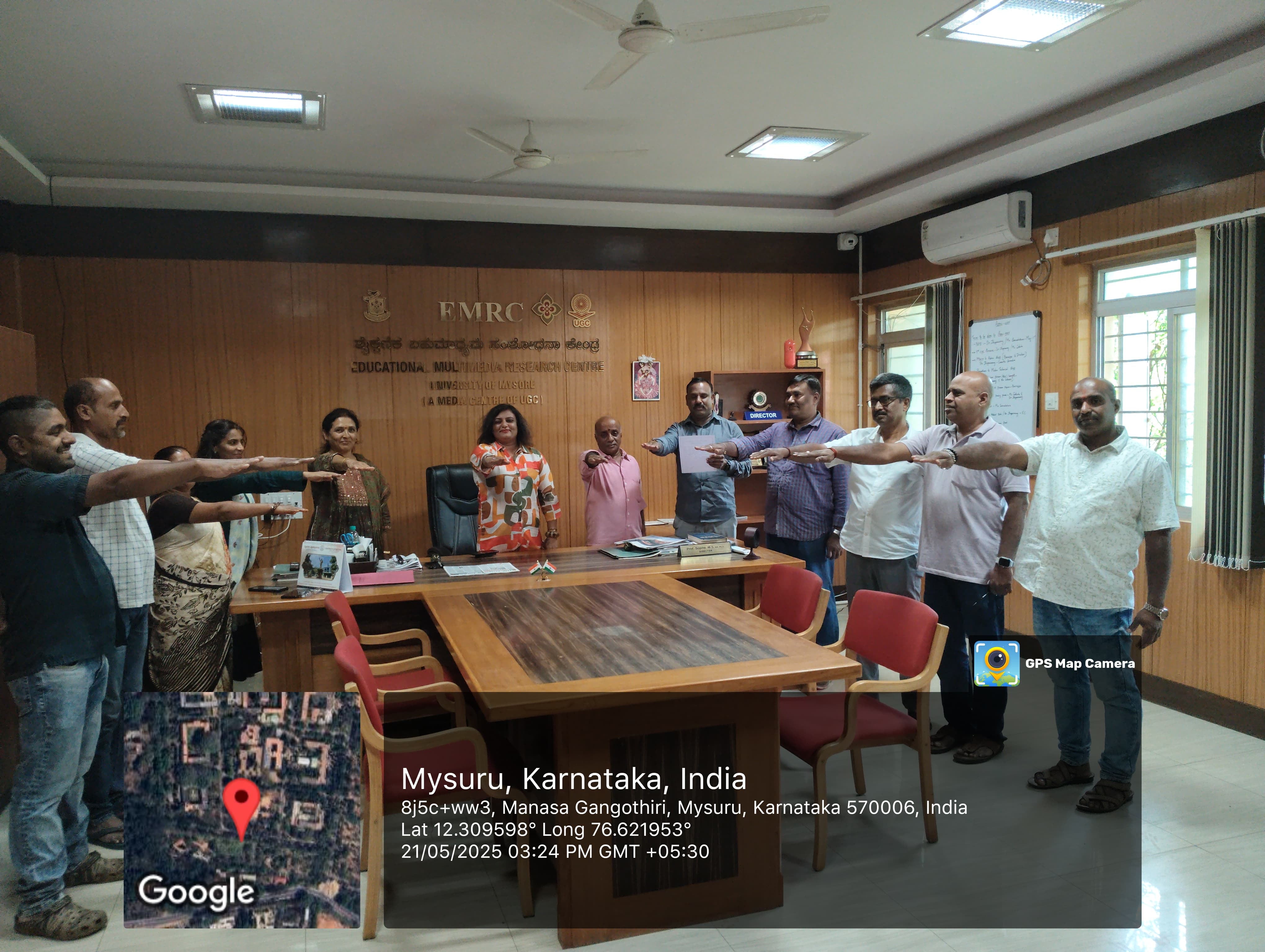 EMRC Mysore Observes Anti-Terrorism Day with Solemn Pledge Ceremony